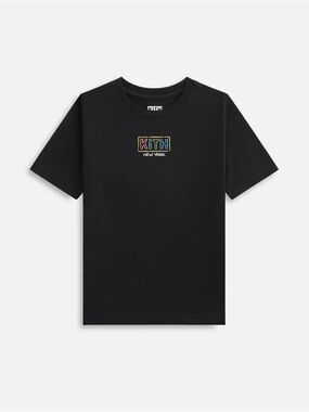 Kith Kids New York Classic Logo Tee - Black - Size 2T